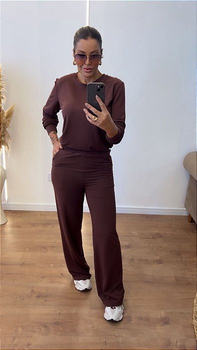 Conjunto Ana Comfy Moletinho Premium