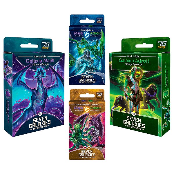 Seven Galaxies: Coleção Completa Majik vs. Adroit