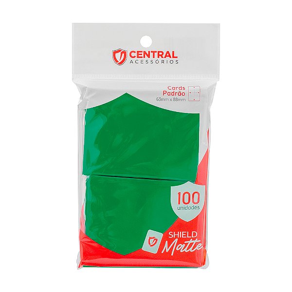 Shield Matte Verde Central (100 Sleeves)