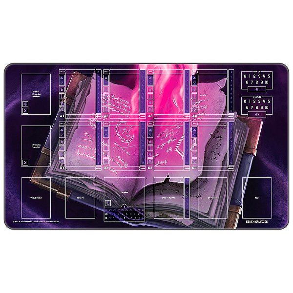 Seven Galaxies: Playmat Grimório Arcano