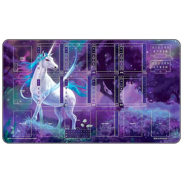 Seven Galaxies: Playmat Unicorjik