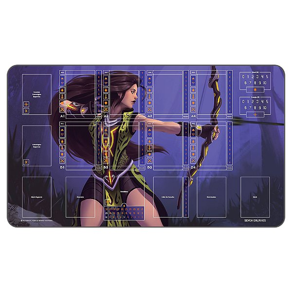 Seven Galaxies: Playmat Yrís Hatzis