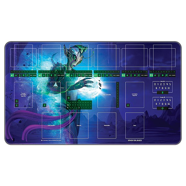 Seven Galaxies: Playmat Quazen (Modo Frente de Combate)