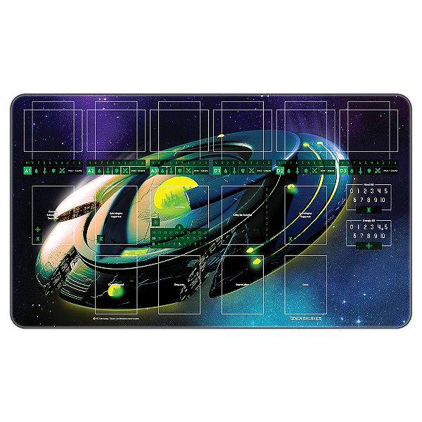 Seven Galaxies: Playmat Zyntaris (Modo Frente de Combate)