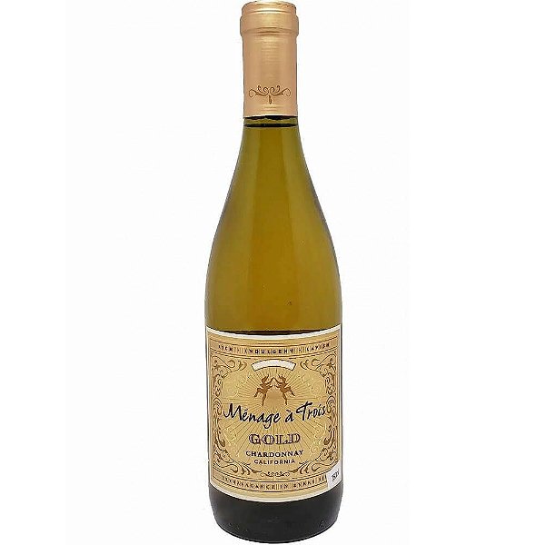 Vinho Ménage à Trois Gold Chardonnay