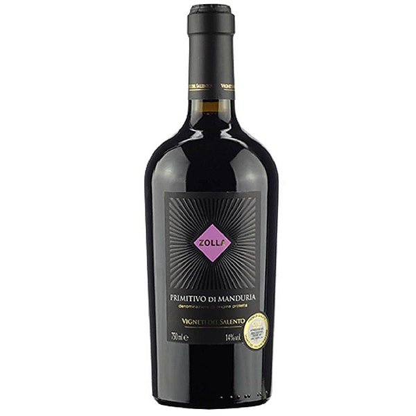 Vinho Tinto Zolla Primitivo di Manduria
