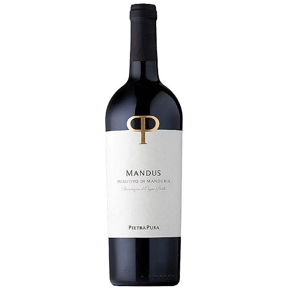 Vinho Tinto PietraPura Primitivo di Manduria Mandus