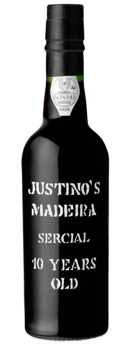 Vinho Fortificado Justino's Madeira Sercial 10 Anos 375ML