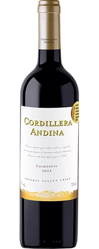 Vinho Tinto Cordillera Andina Carménère