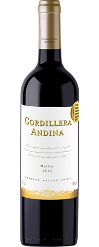 Vinho Tinto Cordillera Andina Merlot