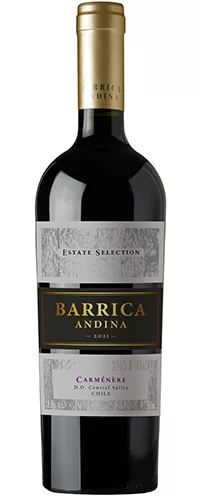 Vinho Tinto Barrica Andina Est. Selec. Carménère