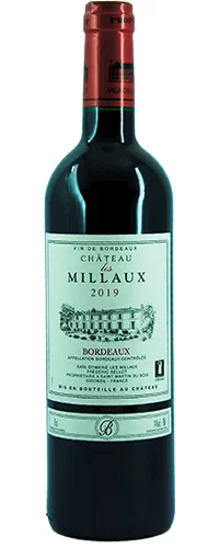 Vinho Tinto Château Les Millaux Bordeaux