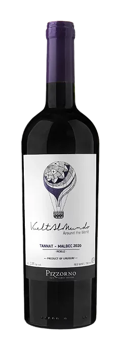 Vinho Tinto Pizzorno Vueltalmundo Tannat Malbec Roble
