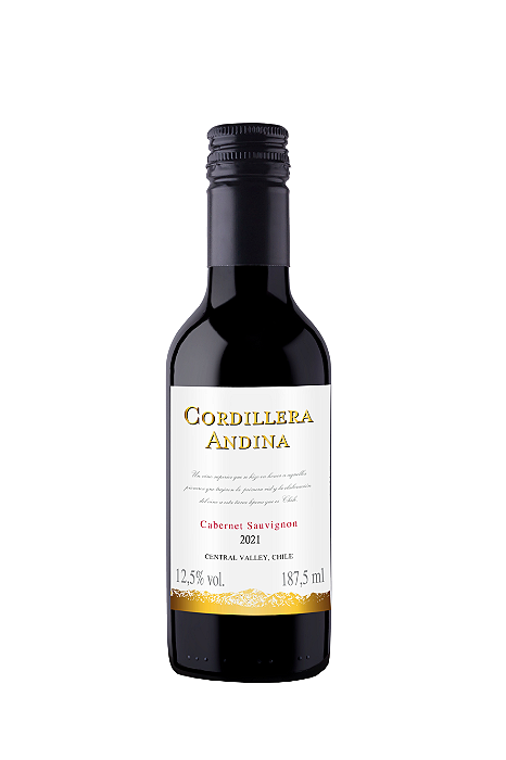 Vinho Tinto Cordillera Andina Cabernet Sauvignon 187,5ML