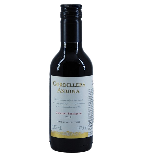 Vinho Tinto Cordillera Andina Cabernet Sauvignon 375ML