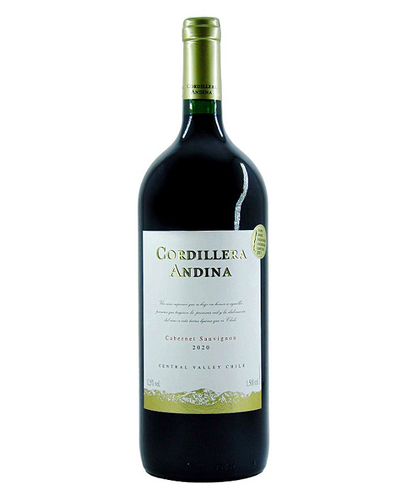 Vinho Tinto Cordillera Andina Cabernet Sauvignon 1,5L
