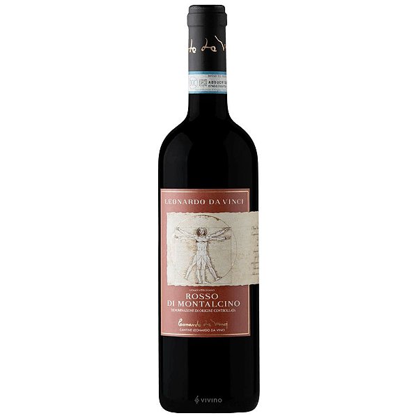 Vinho Tinto Leonardo Da Vinci Rosso Di Montalcino