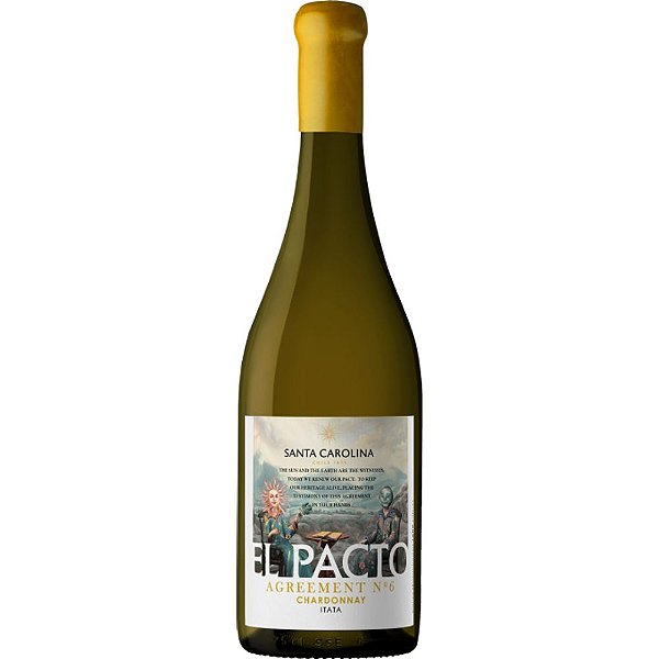 Vinho Branco Santa Carolina El Pacto Agreement Nº 6 Chardonnay