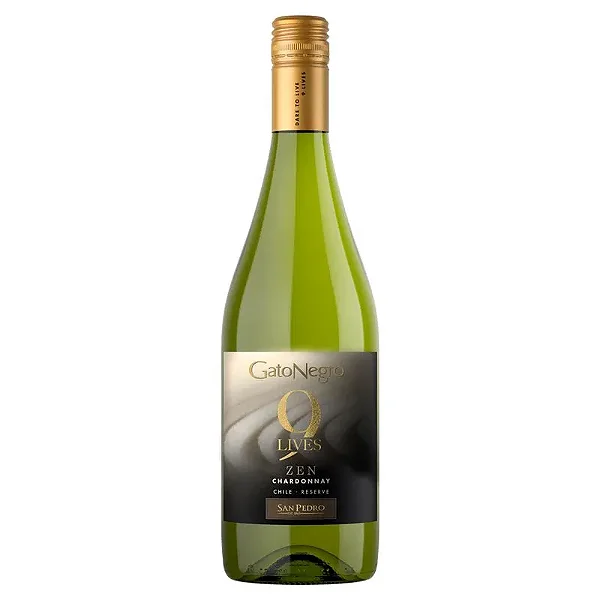 Vinho Branco Gato Negro 9 Lives Chardonnay