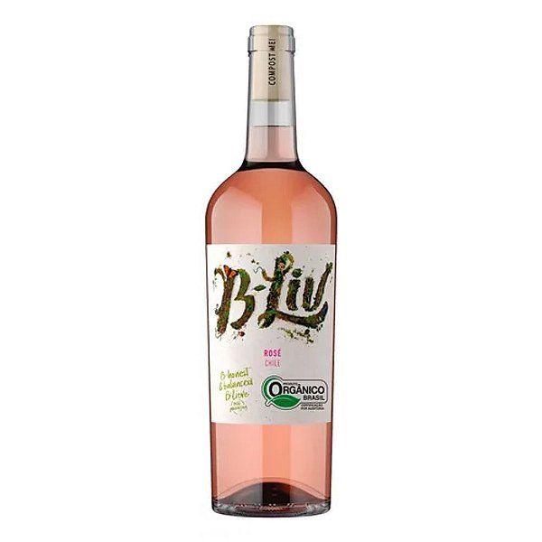 Vinho Rosé B-Liv Orgânico Rose