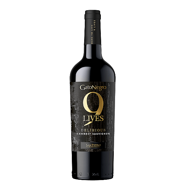 Vinho Tinto Gato Negro 9 Lives Reserva Cabernet Sauvignon