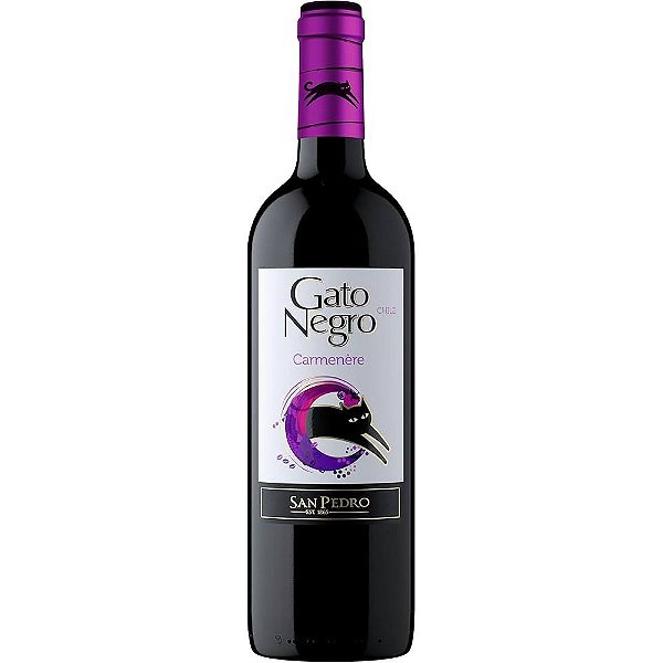 Vinho Tinto Gato Negro Carmenere