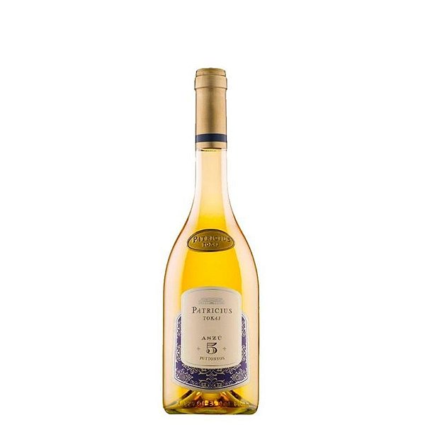 Vinho Branco Patricius Tokaji Aszu 5 Puttonyos Suave 500ml