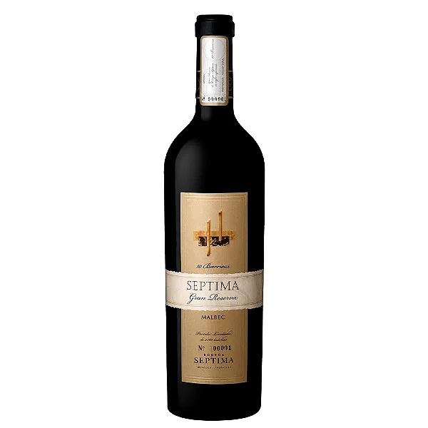 Vinho Tinto Septima Gran Reserva 10 Barricas Malbec