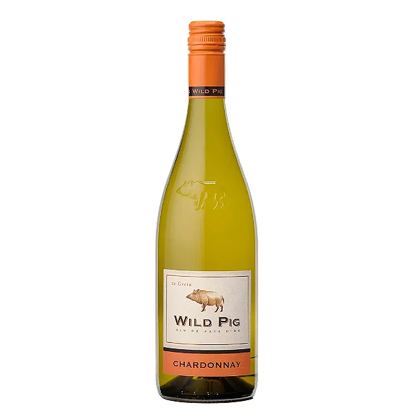 Vinho Branco Wild Pig Chardonnay Igp Pays Doc