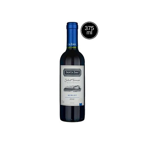 Vinho Tinto Santa Ema Reserva Merlot - 375ml