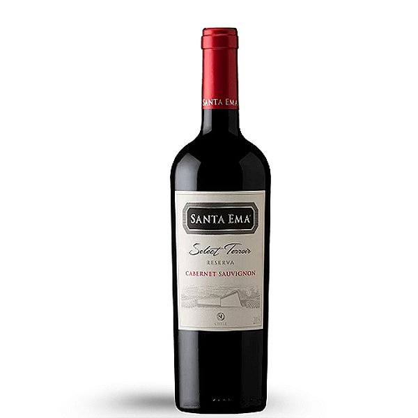 Vinho Tinto Santa Ema Reserva Cabernet Sauvignon - 375ml