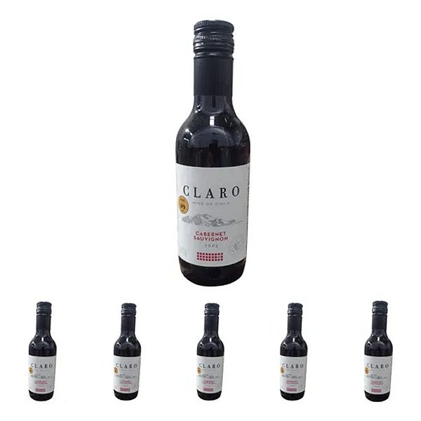 Vinho Tinto Claro Cabernet Sauvignon - 187ml