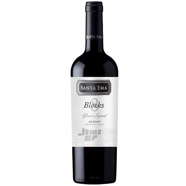 Vinho Tinto Santa Ema Blocks Reserva Merlot