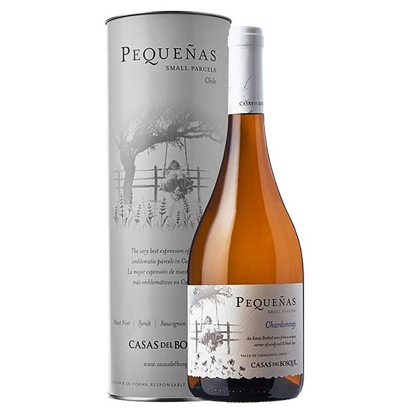 Vinho Branco Viña Casas del Bosque Pequeñas Small Parcels Chardonnay