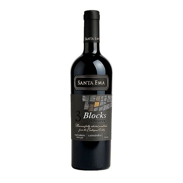 Vinho Tinto Santa Ema Blocks Gran Reserva Carmenere