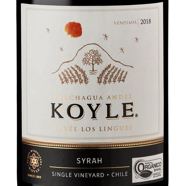 Vinho Tinto Koyle Cuvée Los Lingues Syrah