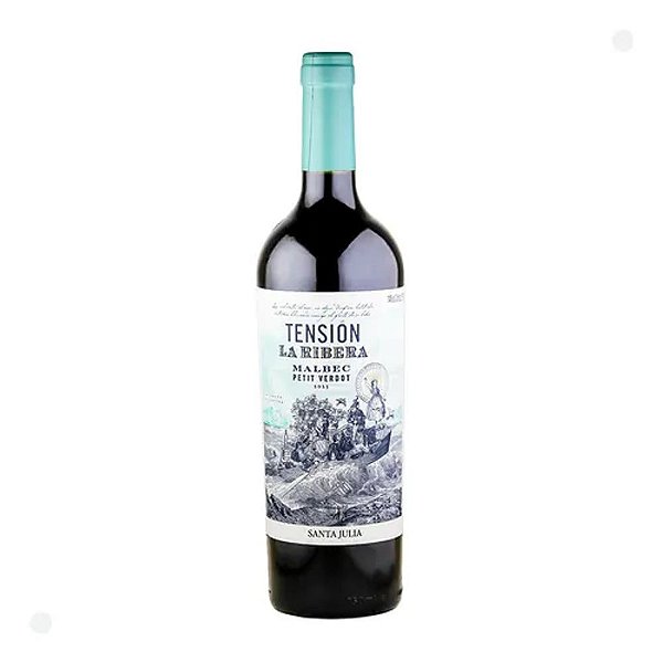 Vinho Tinto Bodega Santa Julia Tensión La Ribera Malbec Petit Verdot