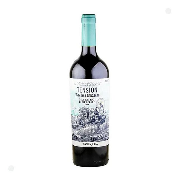 Vinho Tinto Bodega Santa Julia Tensión La Ribera Malbec Petit Verdot