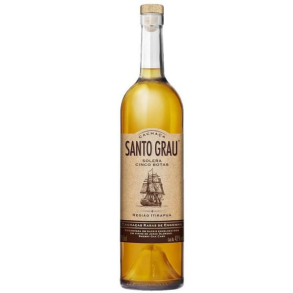 Cachaça Santo Grau Solera Cinco Botas