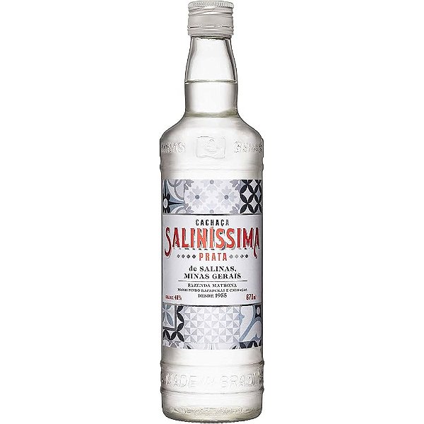 Cachaça Salinissima - Prata