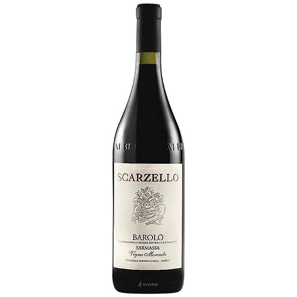 Vinho Tinto Scarzello Sarmassa Vigna Merenda Barolo DOCG