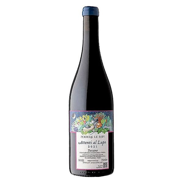 Vinho Tinto Podere Le Ripi Attenti Al Lupo Toscana Rosso IGT