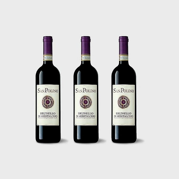 Vinho Tinto San Polino Vertical Riserva Vertical Kit 3 Unds
