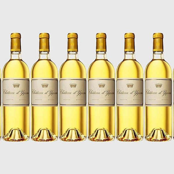 Vinho Branco Doce Chateau D Yquem Vertical Kit 13 Unds