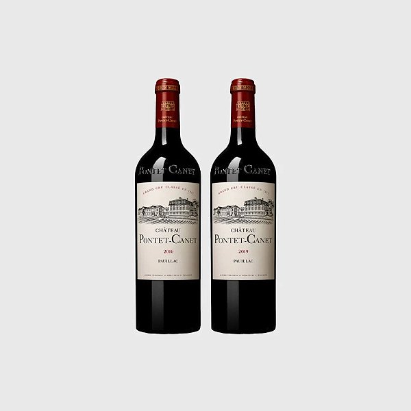 Vinho Tinto Chateau Pontet-Canet Vertical Kit 5 Unds