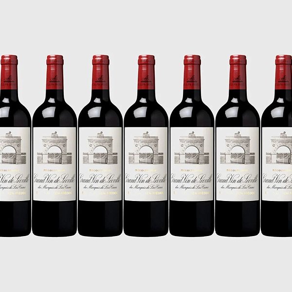 Vinho Tinto Grand Vin De Leoville Du Marquis De Las Cases Kit 9 Unds