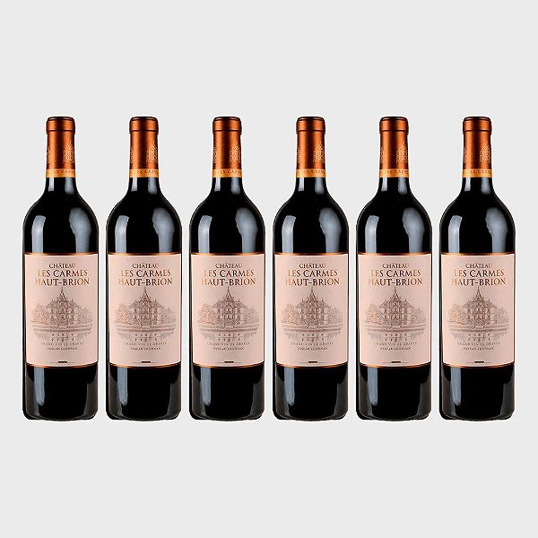 Vinho Tinto Chateau Les Carmes Haut-Brion Kit 6 Unds