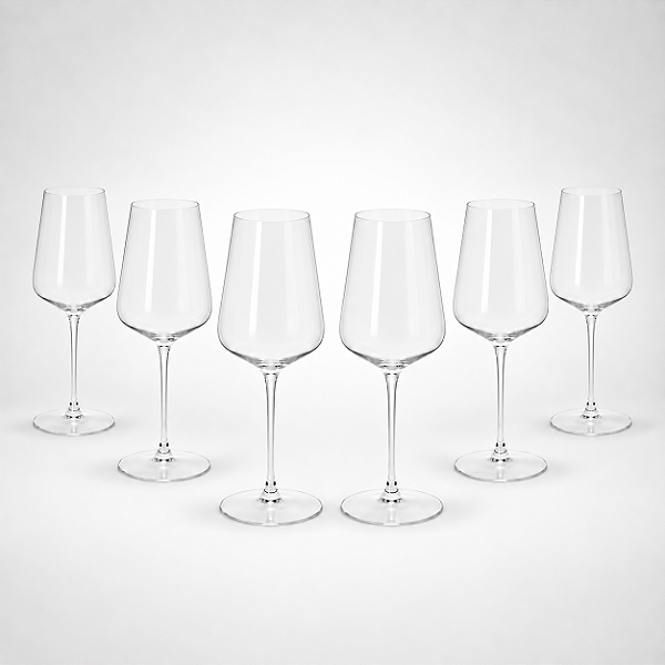 Kit 06 Taças Valen Concept Universal 508ml - Ultraleve