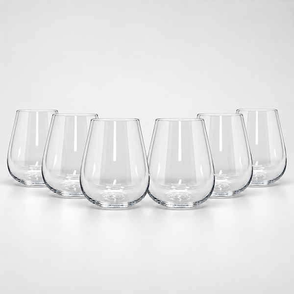 Kit 06 Copos Valen Concept Tumbler 430ml - Ultraleve