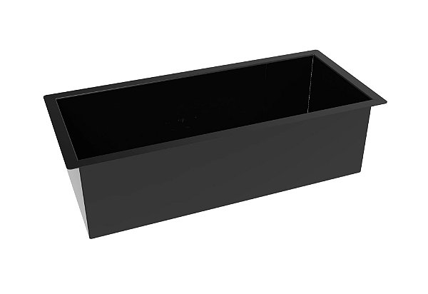 Calha Escorredora Para Condimentos Inox Pintado de Preto